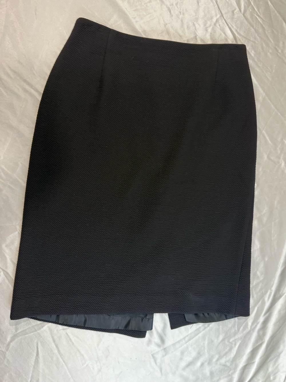 Tailored Black Women's Pencil Skirt